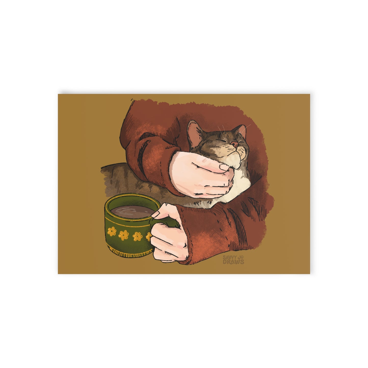 Cozy Time Greeting Card