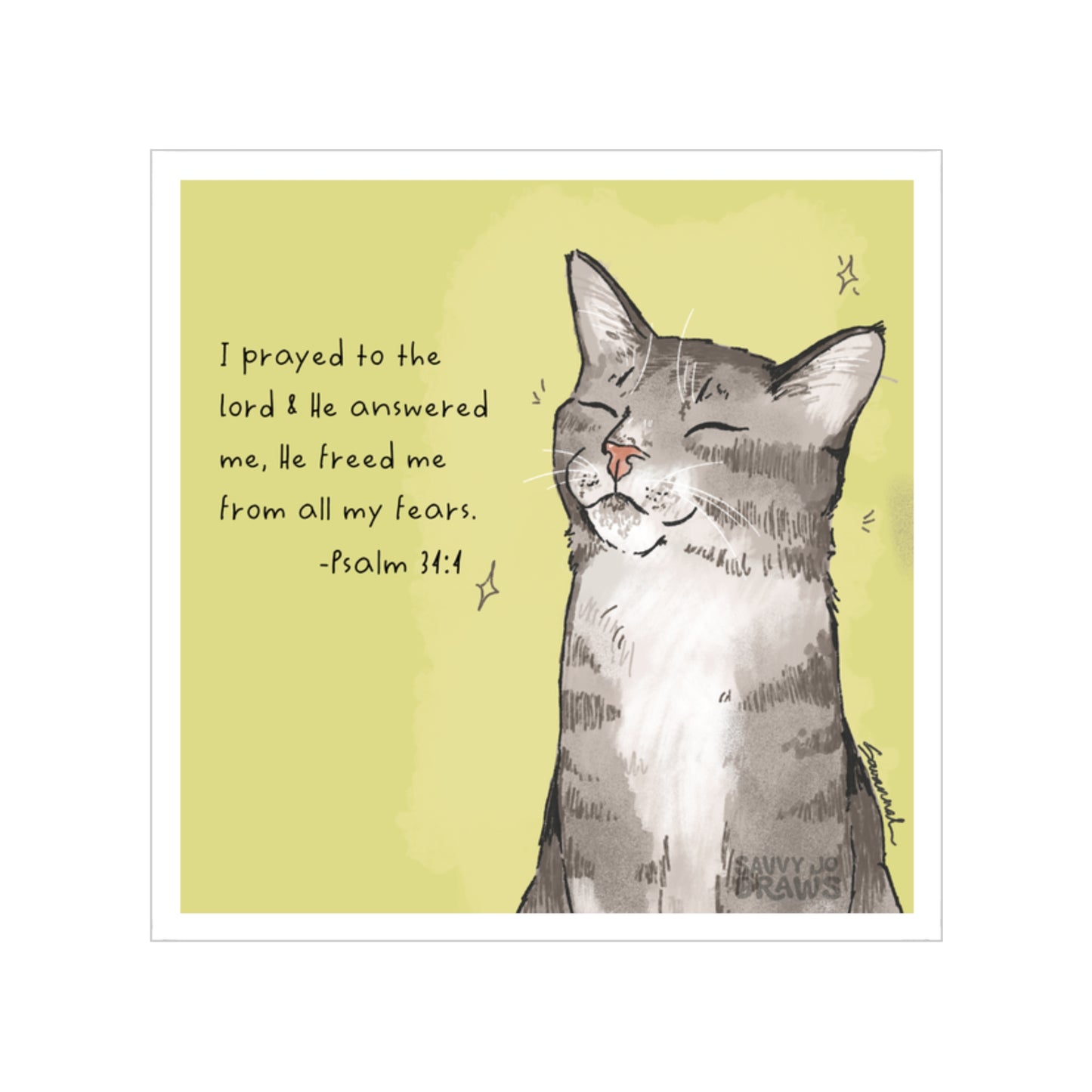 Happy Cat Sticker