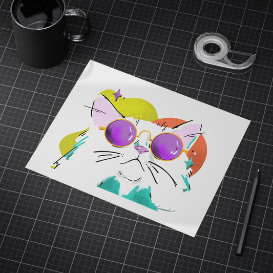 Cool Cat Print