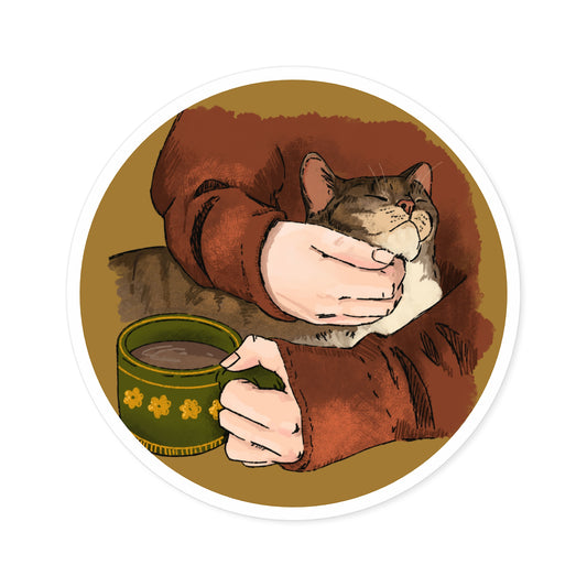 Cozy Time Sticker
