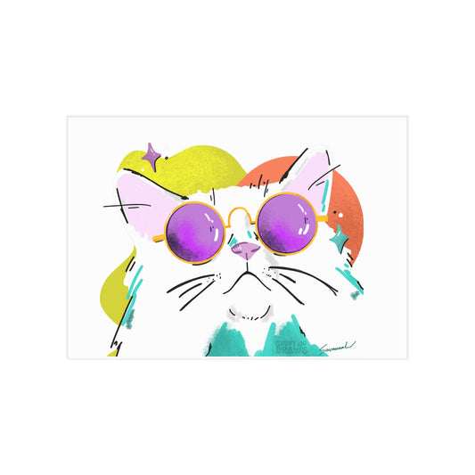 Cool Cat Print